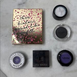 Makeup Eyeshadow Bundle - Tarte, Lise Watier, Urban Decay, NYX, Inglot & Sacha